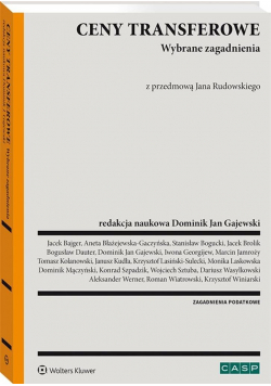 Ceny transferowe. Wybrane zagadnienia