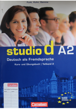 Studio d A2 Kurs und Ubungsbuch Teilband 2