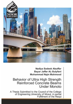 Behavior of Ultra High Strength Reinforced Concrete Beams Under Monoto