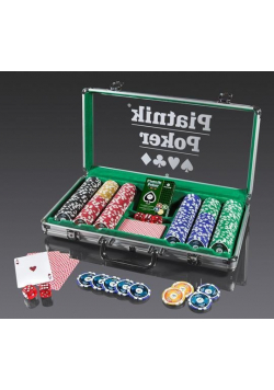 Poker Alu Case 300 żetonów