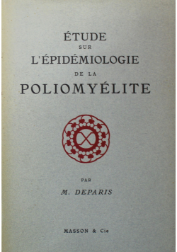 Etude sur Lepidemiologie de la Poliomyelite