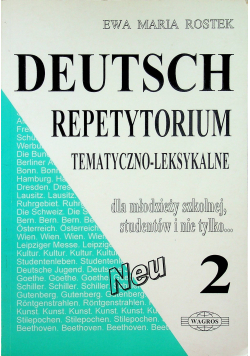 Deutsch repetytorium tematyczno leksykalne 2
