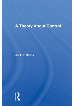 A Theory About Control