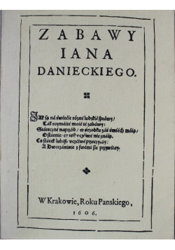 Zabawy Iana Danieckiego
