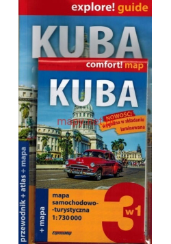 Kuba 3w1 przewodnik  atlas mapa