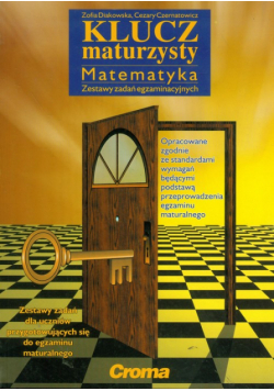 Klucz maturzysty: Szkoła Ponadgimnazjalna