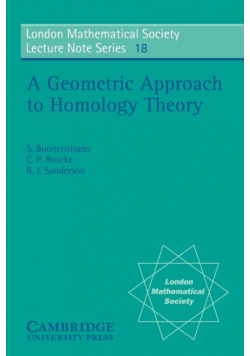 A Geometric Approach to Homology Theory