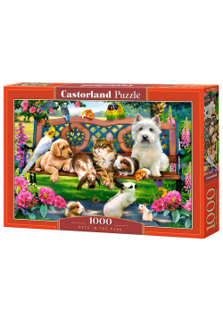 Puzzle 1000 Pets in the Park