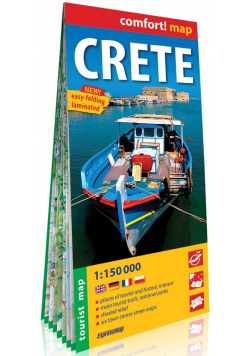 Comfort! map Crete (Kreta) 1:150 000 mapa w.2019