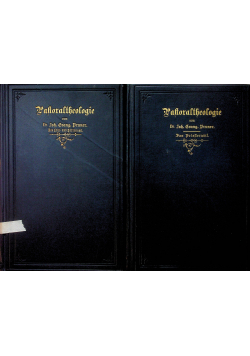 Lehrbuch der Pastoraltheologie 2 tomy ok 1905 r.