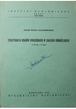 Stratygrafia osadów mioceńskich w Zagłębiu Górnośląskim