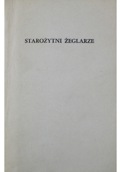 Starożytni Żeglarze Basenu Morza Śródziemnego