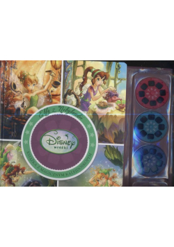 Wróżki Elfy z Nibylandii: książka z magicznym kalejdoskopem