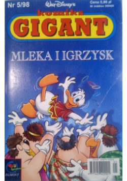 Komiks gigant nr 5 Mleka i Igrzysk
