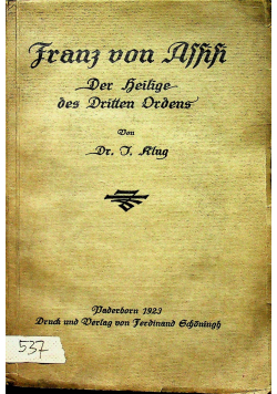 Frans von Affifi 1923 r.