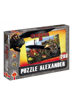 Puzzle Jak wytresować smoka 2 Gonisz 260 ALEX