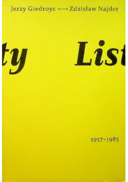 Listy  1957 - 1985
