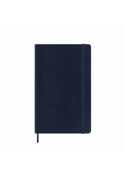 Kalendarz 2025 12M Moleskine L tygodniowy Sapphire Blue 13x21