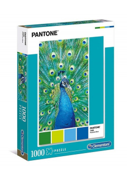 Puzzle High Quality Collection Pantone Peacock Blue 1000