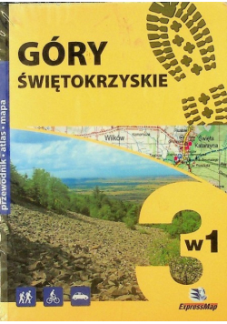 Góry Świętokrzyskie Przewodnik atlas mapa