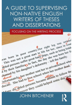 A Guide to Supervising Non-native English Writers of Theses and Dissertations