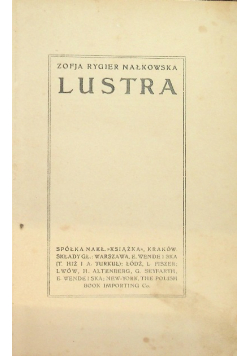 Lustra 1912 r.