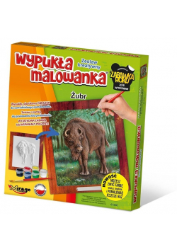 Wypukła malowanka Leśne - Żubr