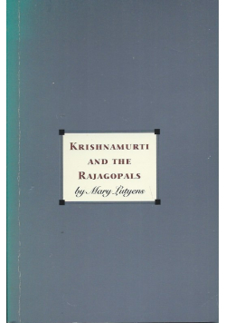 Krishnamurti and the Rajagopals