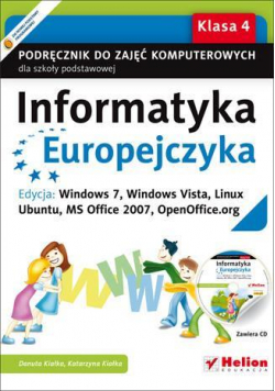 Informatyka Europejczyka SP 4 podr Win 7 NPP 2012