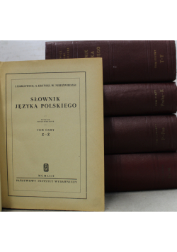 Słownik języka polskiego 5 Tomów Reprint z ok 1912 r