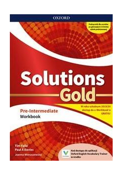 Solutions Gold Pre- Intermediate WB OXFORD