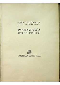 Warszawa serce Polski 1939 r