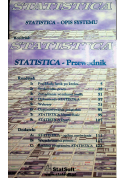 Statistica Opis systemu plus Przewodnik