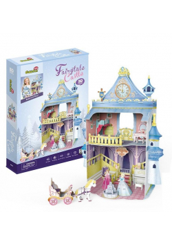 Puzzle 3D Domek dla lalek Fairytale Castle