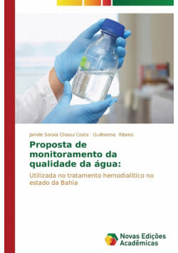 Proposta de monitoramento da qualidade da água