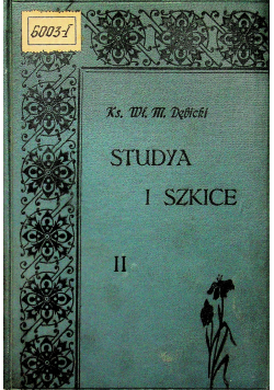 Studya i szkice 1901r