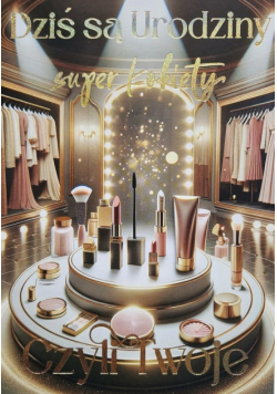 Karnet Urodziny Make up 3K