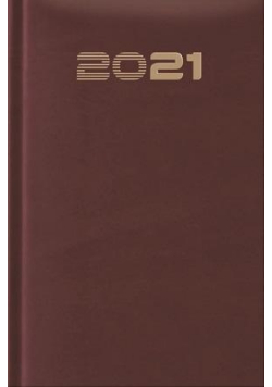 Terminarz 2021 Standard B6 bordowy