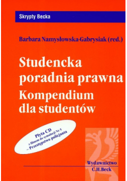 Studencka poradnia prawna kompendium dla studentów z płytą CD