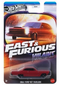 Hot Wheels Szybcy i wściekli Samochodzik JBY36