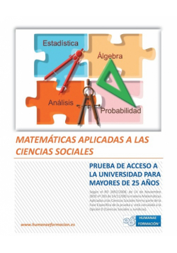 Matematicas Aplicadas a Las Ciencias Sociales