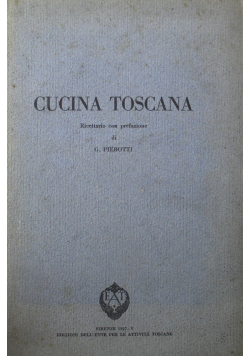 Cucina Toscana 1927 r.
