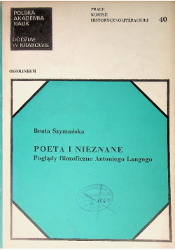 poeta i nieznane