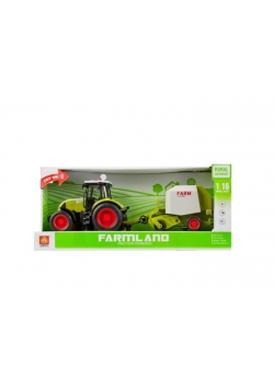 Traktor z akcesoriami światło/dźwięk