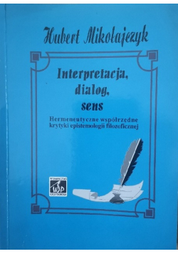 Interpretacja dialog sens