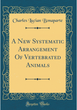 A new systematic arrangement of vertebrated animals
