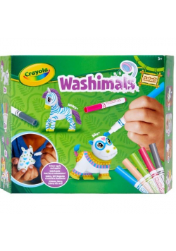 Washimals Figurki do kolorowania Safari kit