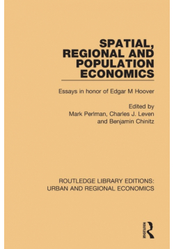 Spatial, Regional and Population Economics