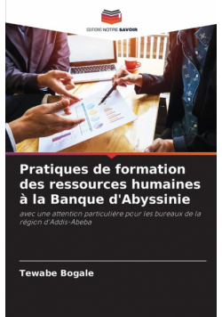 Pratiques de formation des ressources humaines à la Banque d'Abyssinie