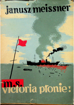 M S Victoria płonie 1949 r.